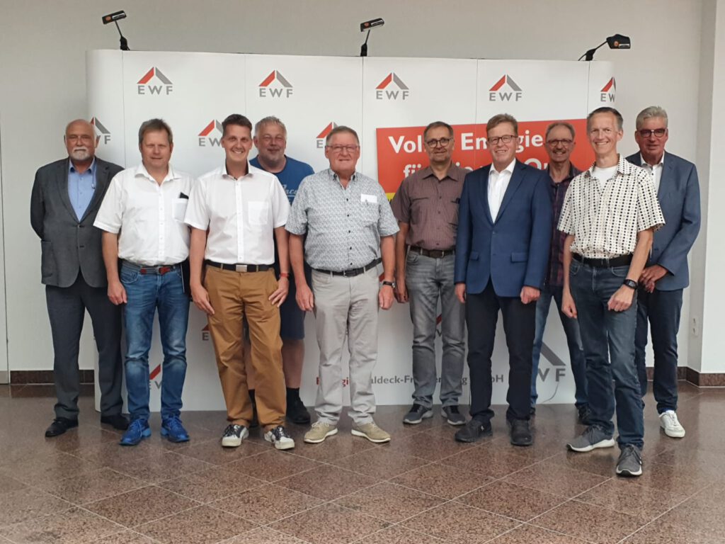 FW zu Besuch bei der EWF