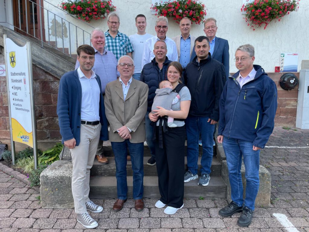 Freie Wähler zu Besuch bei Waldecker Bürgermeister Nicolas Havel